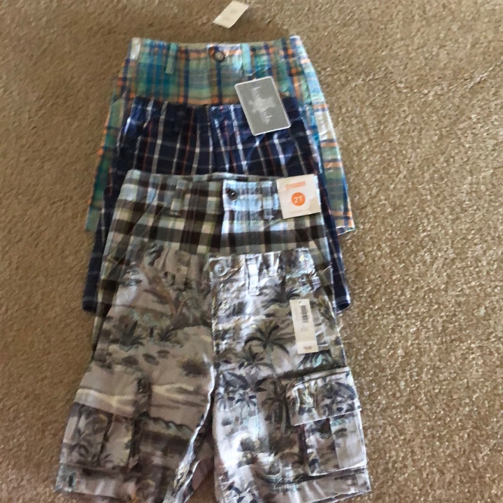 NWT Bundle of 4 pairs boys shorts